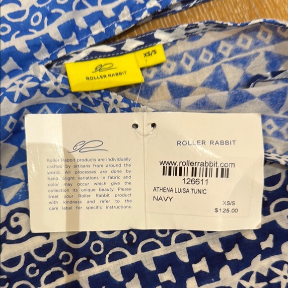 NWT Roller Rabbit Cover Up - Picture 6 of 6